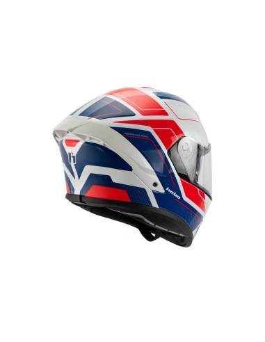 Casco HEBO A618 Force Blanco/Azul/Rojo