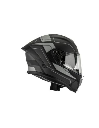 Cascos HEBO A618 Force Mate Negro/Gris