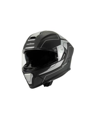 Cascos HEBO A618 Force Mate Negro/Gris