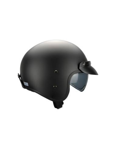 Casco HEBO Bolita Mate Negro
