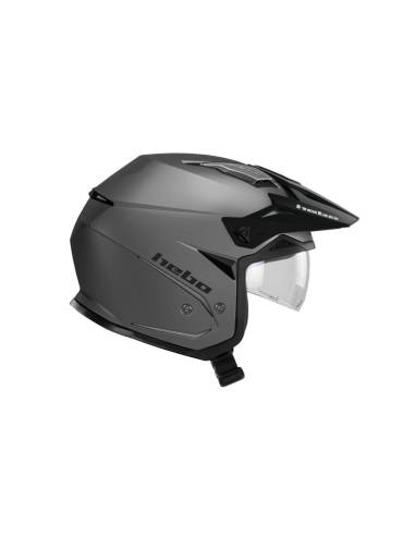 Casco HEBO HTR-P01 V6 Mono Duo Mate Gris