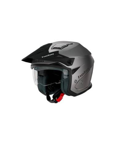 Casco HEBO HTR-P01 V6 Mono Duo Mate Gris