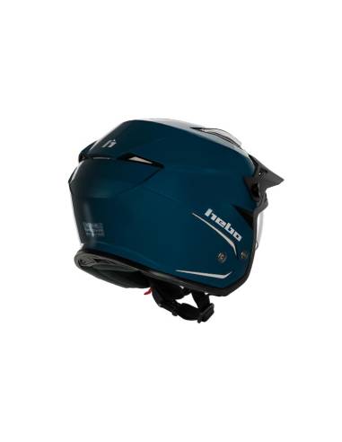 Casco HEBO HTR-P01 V6 Mono Duo Mate Azul