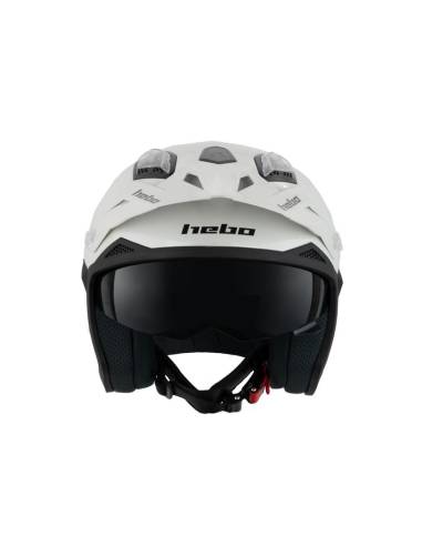 Casco HEBO HTR-P01 V6 Mono Blanco