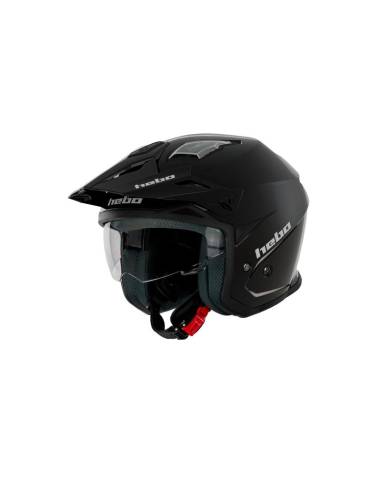 Casco HEBO HTR-P01 V6 Mono Negro
