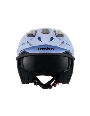Casco HEBO HTR-P01 V6 Mono Azul Claro