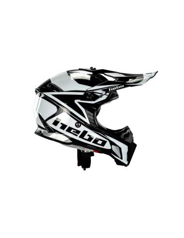 Casco HEBO MX 323 Raptor Junior Blanco