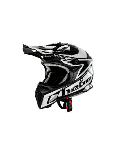 Casco HEBO MX 323 Raptor Junior Blanco