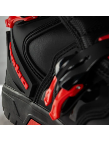 Botas HEBO MX X1 Negro/Rojo