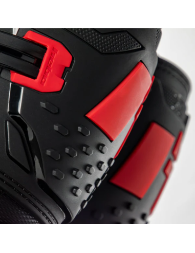 Botas HEBO MX X1 Negro/Rojo