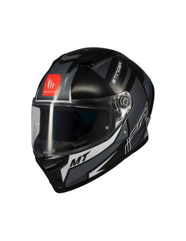 Casco MT Stinger 2 tron B12 Brillo
