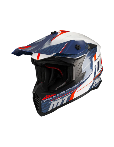 Casco MT Falcon S Ruler A15 Brillo