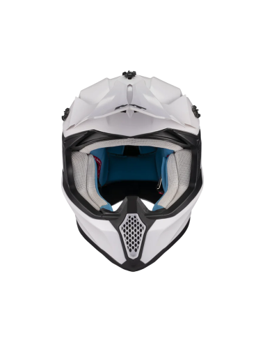 Casco MT Falcon S Pure A0 Perla Brillo