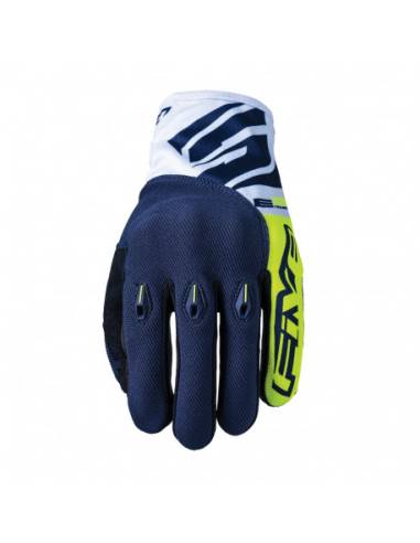 Guantes FIVE E3 Evo amarillo Fluor/Azul