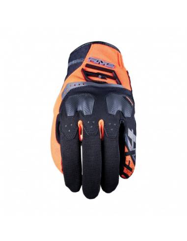 Guantes FIVE TFX4 Negro/Naranja Fluo