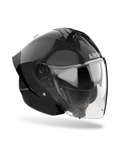 Casco AIROH H 21 Carbon Brillo