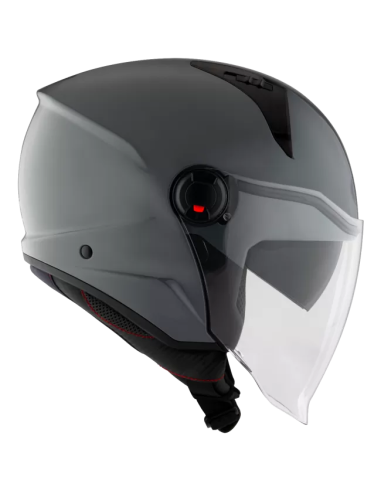 Casco KYT D-City Plain GRL Gris