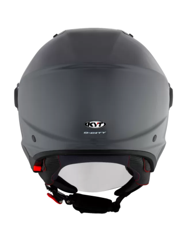 Casco KYT D-City Plain GRL Gris