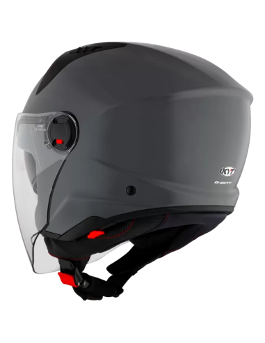 Casco KYT D-City Plain GRL Gris