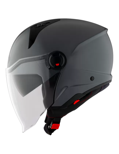 Casco KYT D-City Plain GRL Gris
