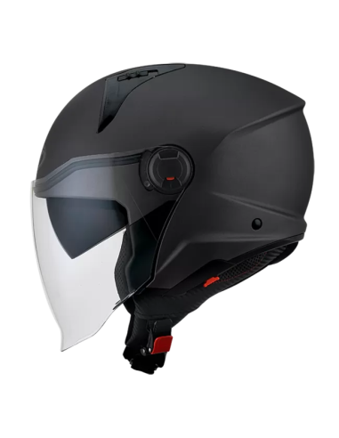 Casco KYT D-City Plain Negro Metalico...