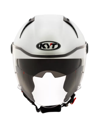 Casco KYT D-City Plain Blanco Cristal