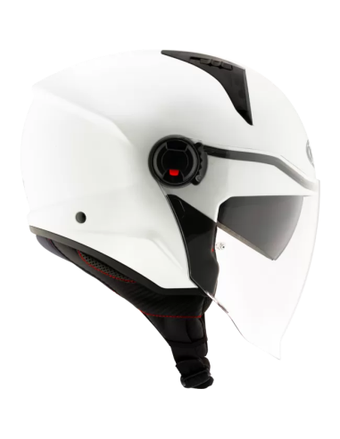 Casco KYT D-City Plain Blanco Cristal