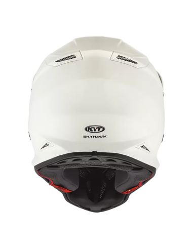 Casco KYT Skyhawk Plain Blanco