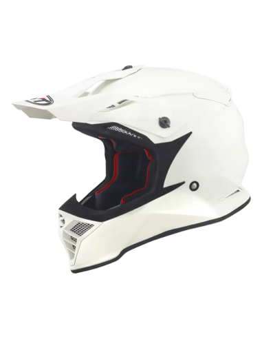 Casco KYT Skyhawk Plain Blanco