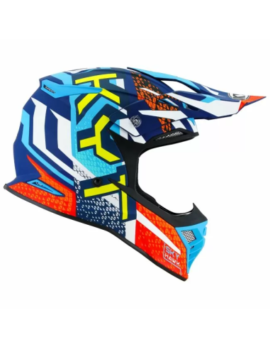 Casco KYT Skyhawk Hyperflow Azul...
