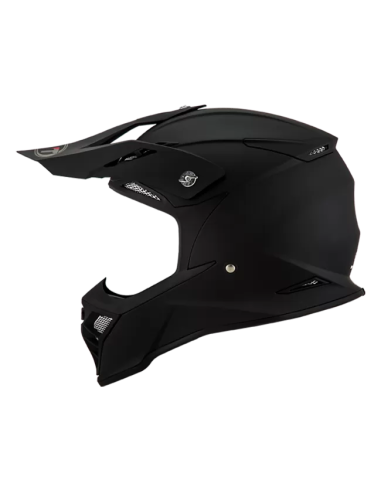 Casco KYT Skyhawk Plain Negro Mate