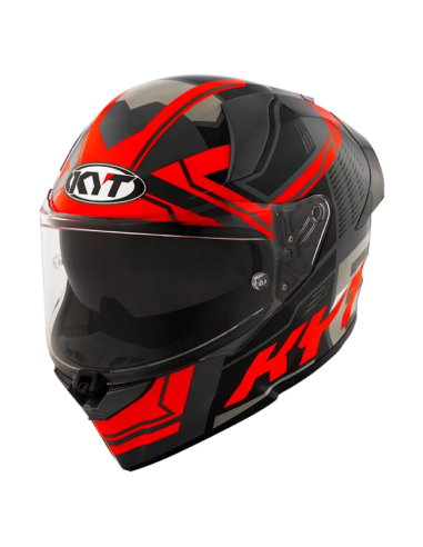 Casco KYT R2R Octane Rojo