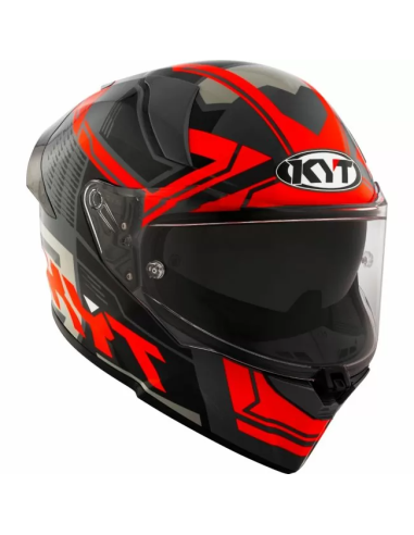 Casco KYT R2R Octane Rojo