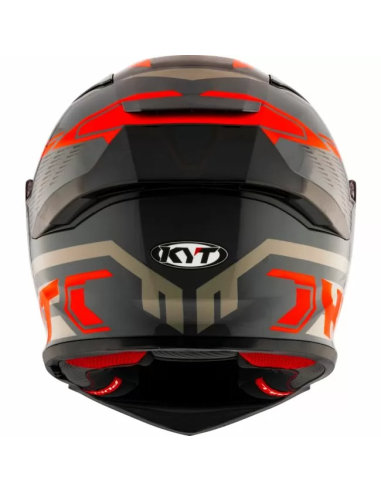 Casco KYT R2R Octane Rojo