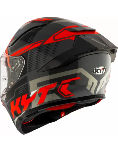 Casco KYT R2R Octane Rojo