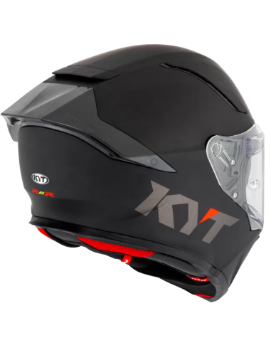 Casco KYT R2R Plain Negro Mate