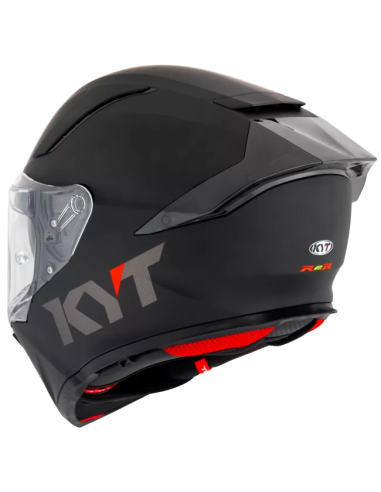 Casco KYT R2R Plain Negro Mate