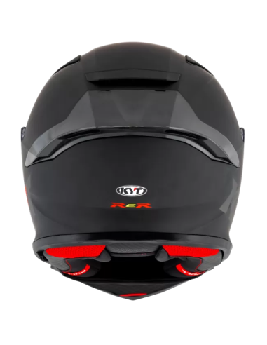 Casco KYT R2R Plain Negro Mate
