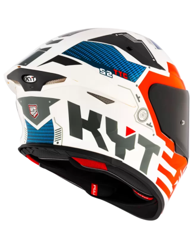 Casco KYT TT-REVO Fuselage Rojo