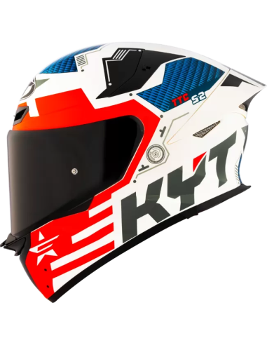 Casco KYT TT-REVO Fuselage Rojo