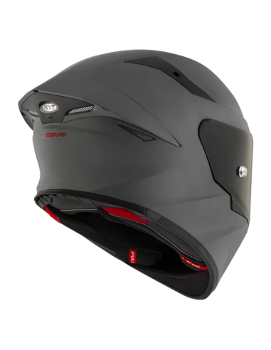 Casco KYT TT-REVO Plain GRL Gris Mate
