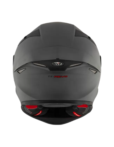 Casco KYT TT-REVO Plain GRL Gris Mate
