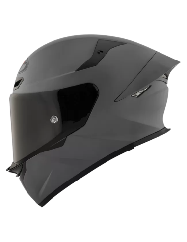 Casco KYT TT-REVO Plain GRL Gris Mate