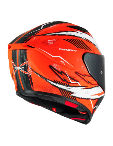 Casco SUOMY Track-1 404 Matt Naranja...