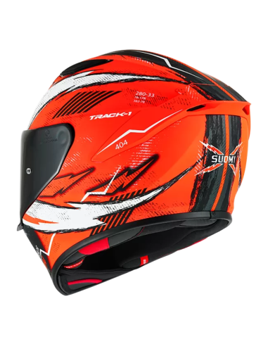 Casco SUOMY Track-1 404 Matt Naranja...