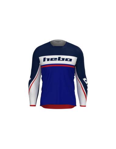 Camiseta HEBO MX HB020 Scratch Fit Azul