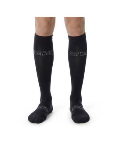 Calcetines SIXS Long Racing V2 Negro