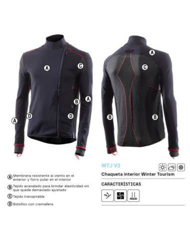 Chaqueta Interior SIXS Manga Larga...