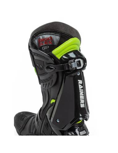 Botas RAINERS 999 Negro/Amarillo Fluo