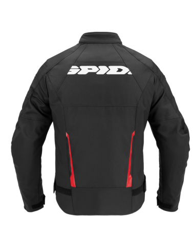 Chaqueta SPIDI Dragon H2OUT® Negro/Rojo